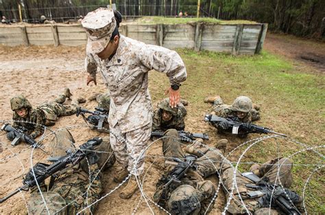 Marine Boot Camp Simulated Combat Training