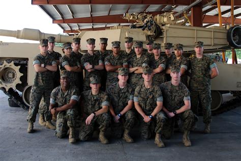 Marines in uniform, standing together