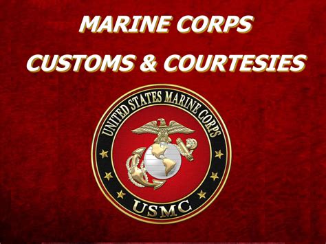 Marine Corps courtesies