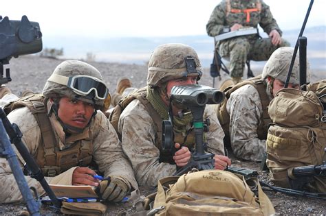 Marine Corps Fire Team in Action