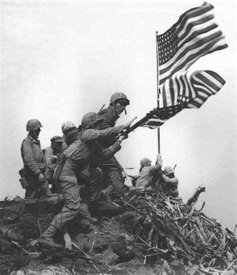 Marine Corps Flag Raising