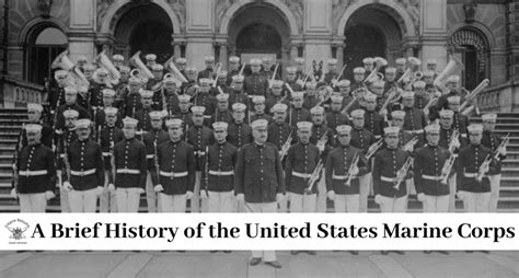 The Marine Corps' history