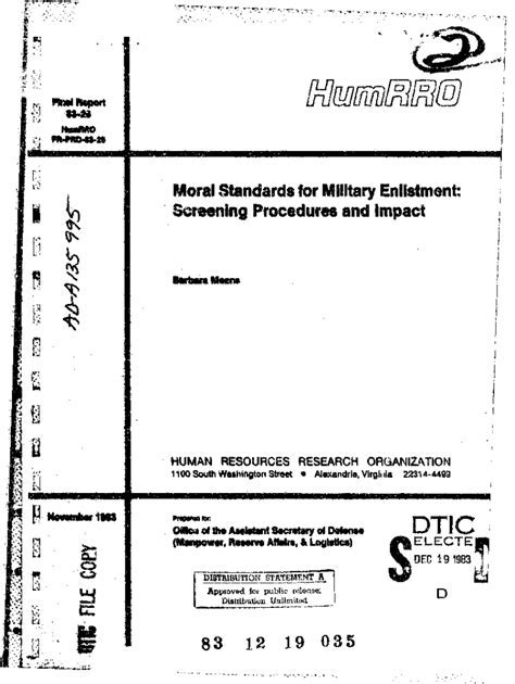 Marine Corps Moral Character Requirement