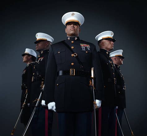 Marine Corps Officer in Team