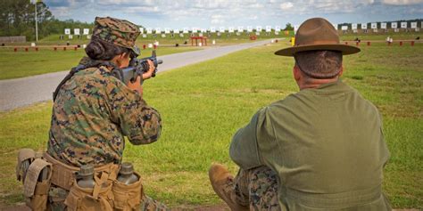 Marine Corps Rifle Qualification Training