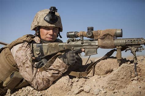 Marine Corps Sniper Surveillance