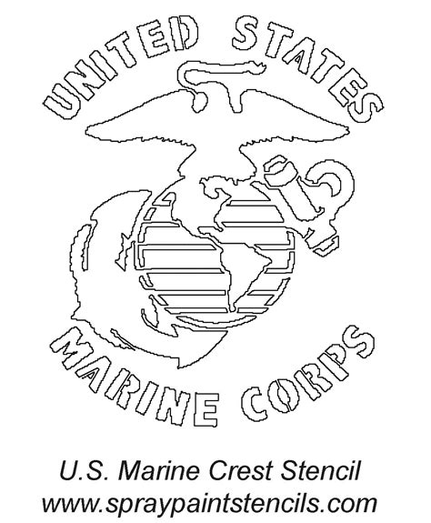 Marine Corps uniforms coloring pages