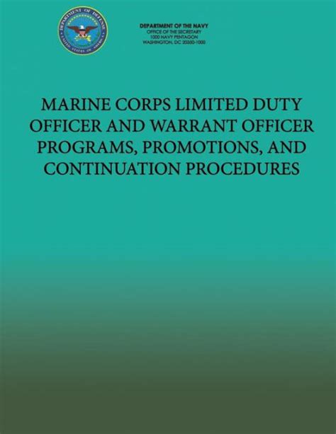 Marine Corps Warrant Officer Program