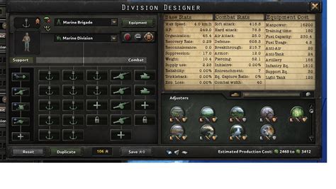 Marine Divisions in Hearts of Iron 4