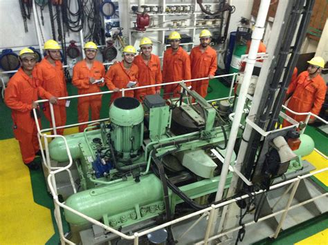 Marine engineer training