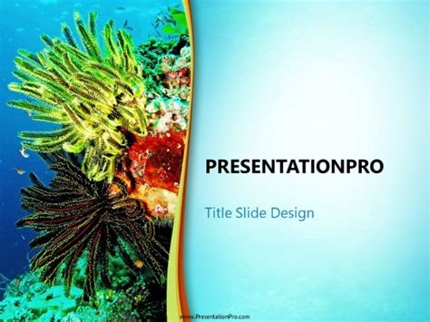 Marine Life Template PowerPoint