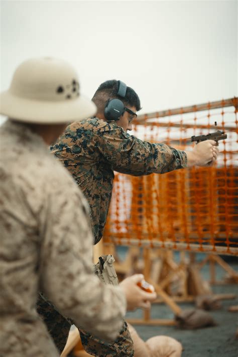 Marine marksmanship competition