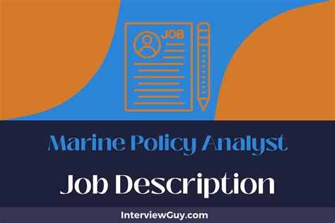 Marine Policy Jobs