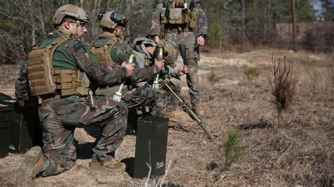 Marine Raiders in action