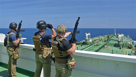 Marine security checkpoint at an embassy