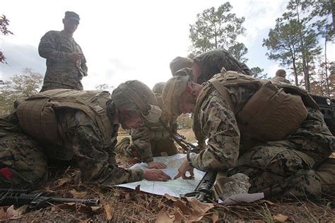 Marine Training Map Reading