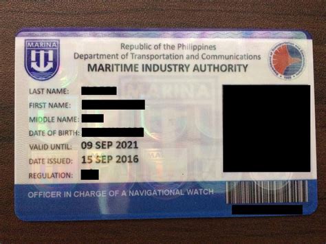 Mariner License Image 4