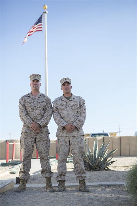 Marines serving together