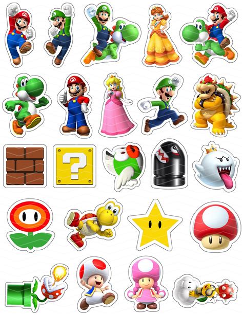 Mario Bros printable wall art