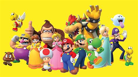 Mario Brothers characters