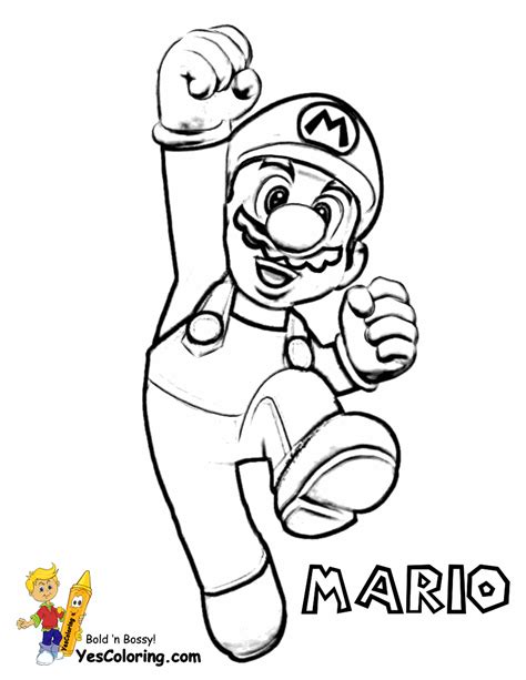 Mario Brothers coloring tips