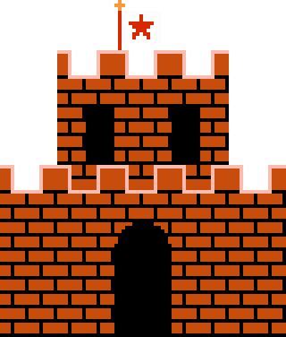 Mario Castle Printable