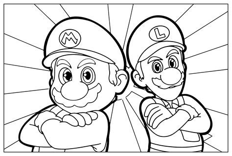 Benefits of Mario Coloring Pages