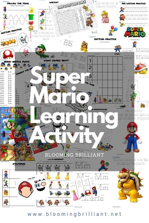 Mario Kart Learning Activities