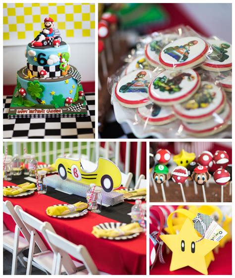 Mario Kart Party Decorations