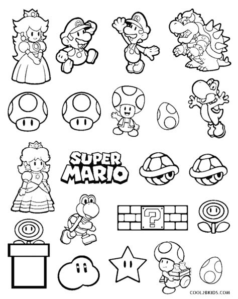 Mario printables gallery 1