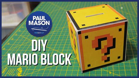 Mario Question Mark Block Crafting