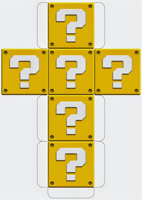 Mario Question Mark Block Sewing Pattern