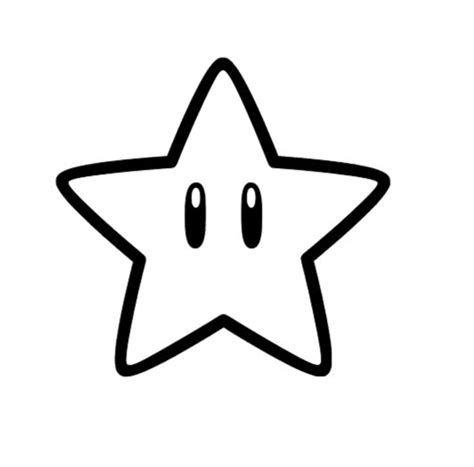 Mario Star Templates for Fans