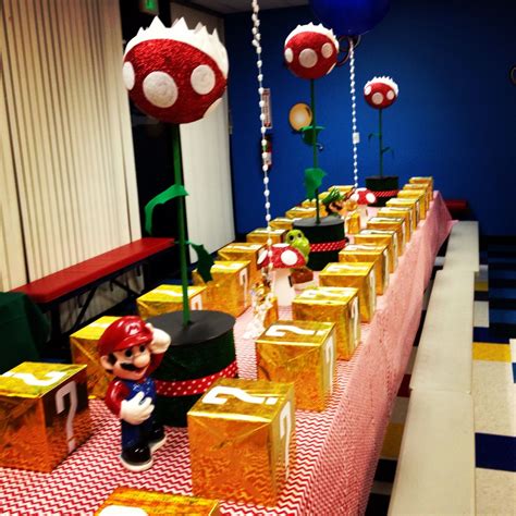 Mario-Themed Party Decorations