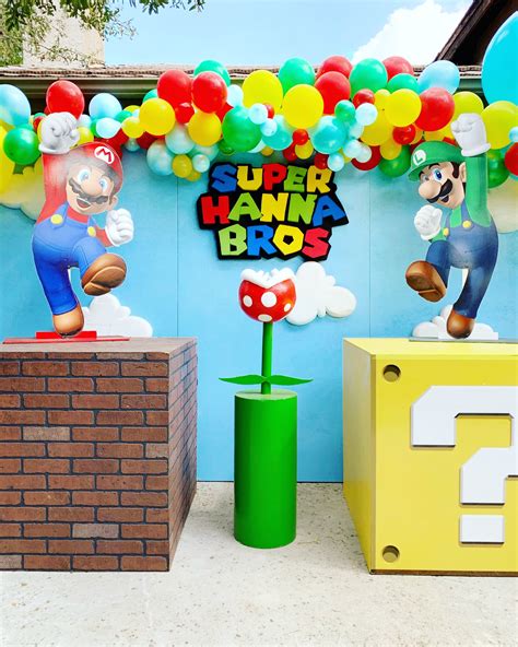 Mario-Themed Party Ideas