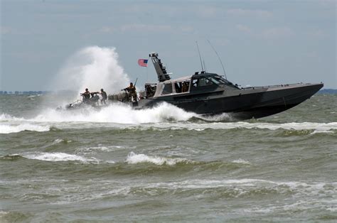 Mark 5 Special Operations Craft at Sunset