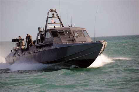 Mark 5 Special Operations Craft in Dry Dock