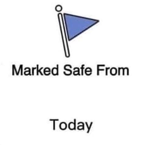 Marked Safe Meme Template Example 9