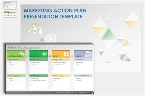 Marketing Action Plan PowerPoint Template