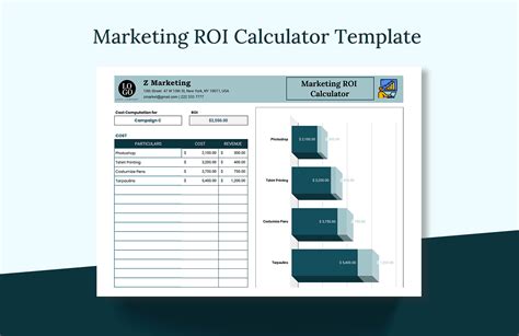 Marketing Plan Template ROI Measurement Tracking