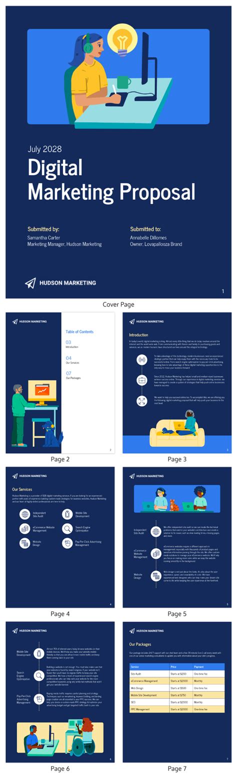 Marketing Proposal Template 5