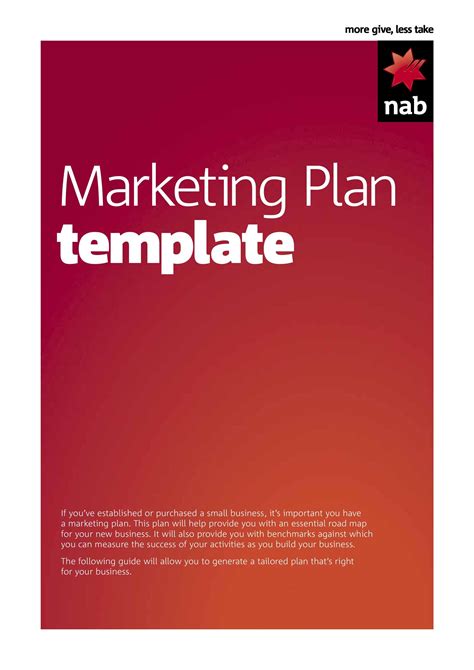 Marketing Template Word