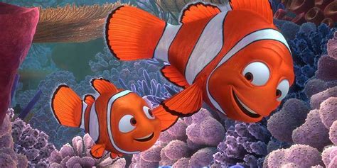 Marlin and Nemo Coloring Page