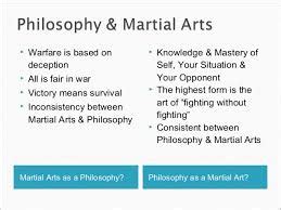 Martial Arts Philosophy