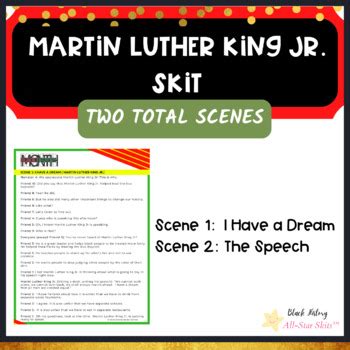 Kids performing a Martin Luther King Jr. skit