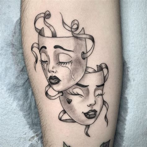 Mask tattoo ideas