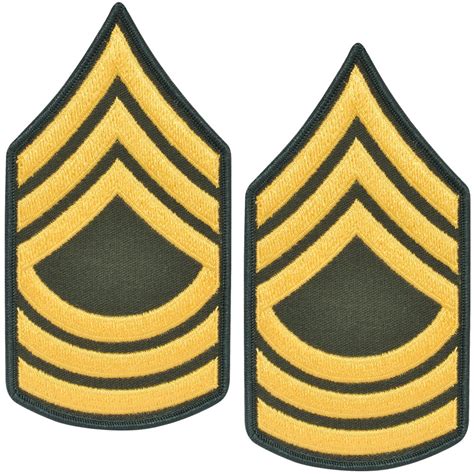 Master Sergeant rank insignia