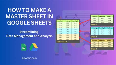 Master Sheet Creation Google Sheets