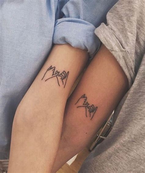 Matching tattoos for friends