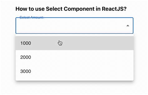 Material UI Select